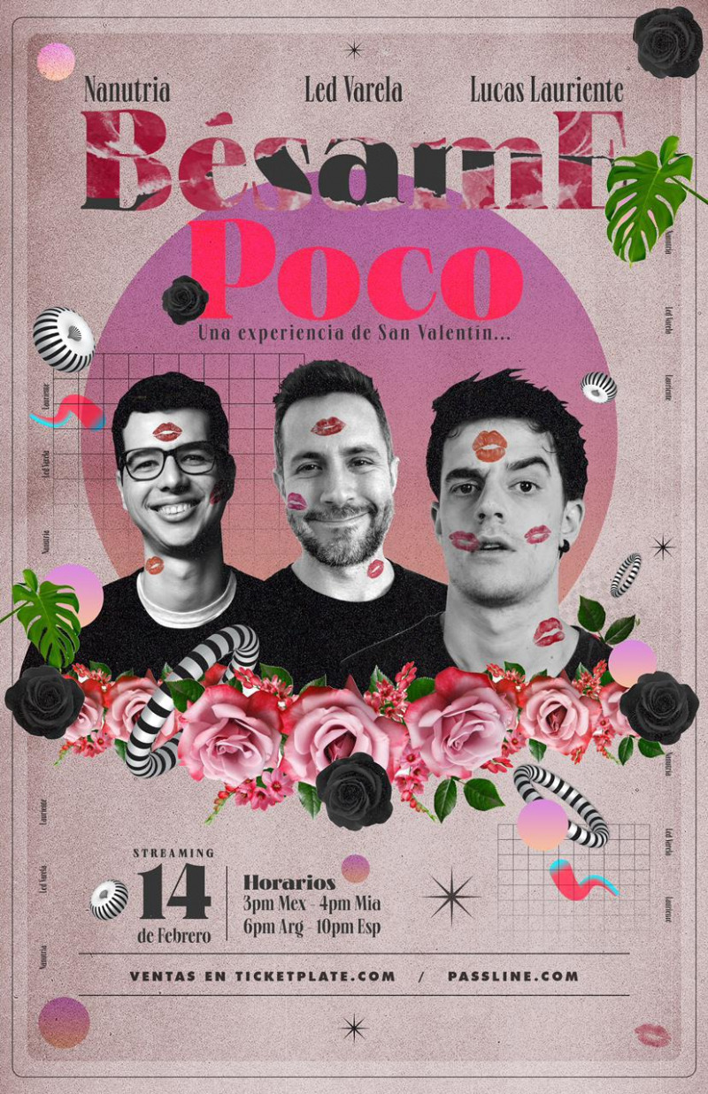 Bésame Poco: Una experiencia de San Valentín- Online