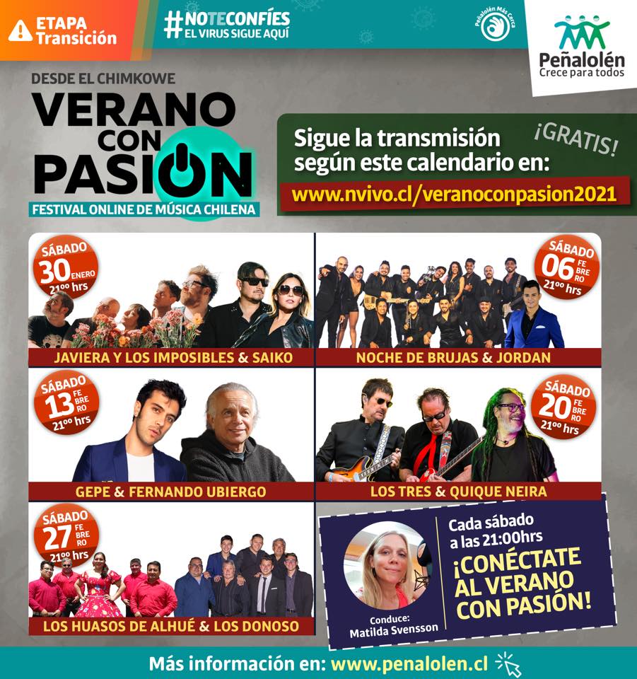 Festival Verano con pasión - Online