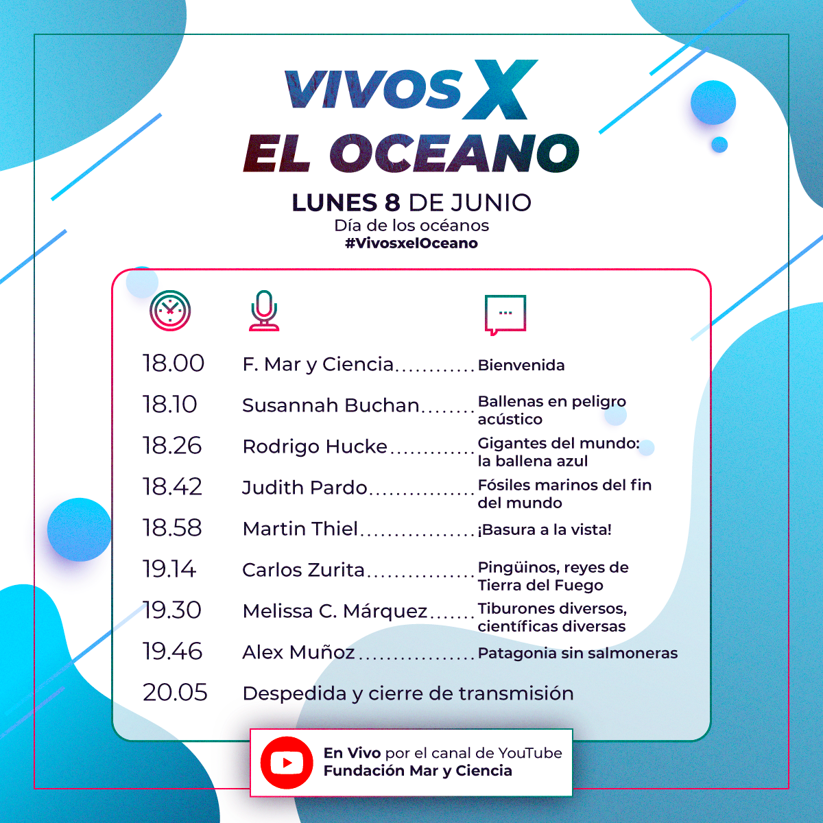 Vivos x el océano - online